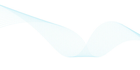 Abstract modern vector tech background with dotted blue wavy lines.