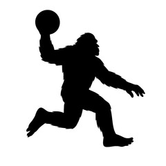 running man silhouette