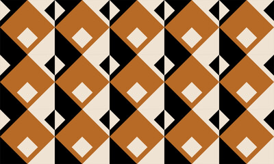 Seamless abstract geometric pattern. Vector Illustration.