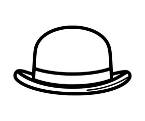 Hat Line Art