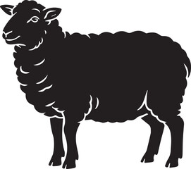  Sheep Silhouette Vector Art