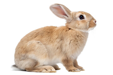 Obraz premium rabbit on white background