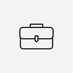 Suitcase set icon,sign,symbol,pictogram isolated