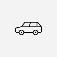 Car set icon,sign,symbol,pictogram isolated