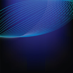 Abstract Blue Lines vectors: a digitally-crafted visual that showcases interconnected lines and soft curves. a futuristic vibe with modern style. 