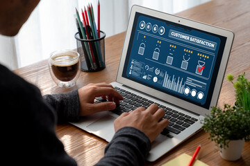 Customer satisfaction and evaluation analysis on modish software computer for marketing strategy...