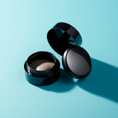 black premium Compact powder and perfume