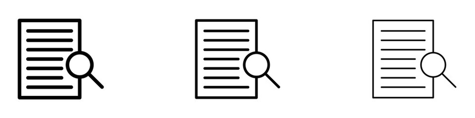 Defining icons for web site, mobile application. Logo illustration.