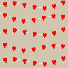 valentine hearts background