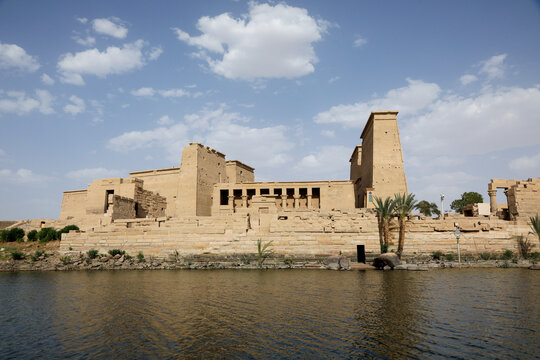 Island of Philea  Egypt. Temple of Isis.
