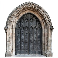 Fototapeta premium gothic arch door 