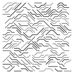 Circuit lines technology background. Sci-fi wallpaper.	