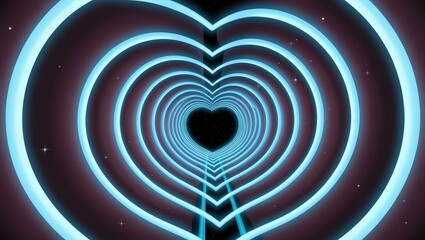 abstract background with heart