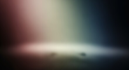 Abstract Studio Background with Soft Lighting and Color Gradients