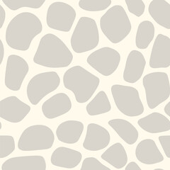 Abstract modern giraffe seamless pattern. Animals trendy background. Colorful decorative vector stock illustration for print, card, postcard, fabric, textile. Modern ornament of stylized skin.