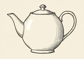 Obraz premium teapot isolated on white background