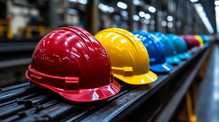 Safety helmet factory testing impact strength