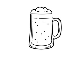 mug of beer vector