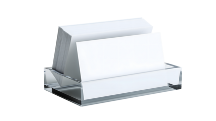Modern Acrylic Business Card Holder