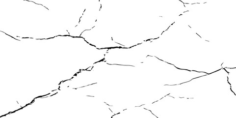 A close-up, high-contrast black and white photograph showcasing a network of intricate cracks, resembling a dried-up surface, shattered glass, or a distressed texture. The lines are sharp and angular.