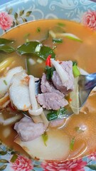 Spicy Soup with Pork Ribs Recipe