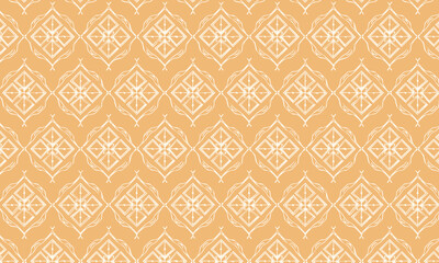 Ornate Diamond Rhombus Geometric Seamless Pattern
