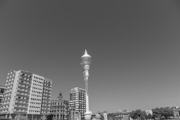 Fototapeta premium Gijon in Asutrien im Norden Spaniens