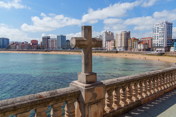 Gijon Spanien   