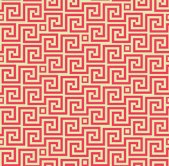 Abstract seamless geometric pattern with lines and squares -vector eps8