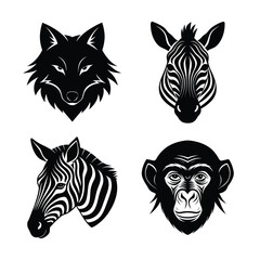 Animal head bundle design 