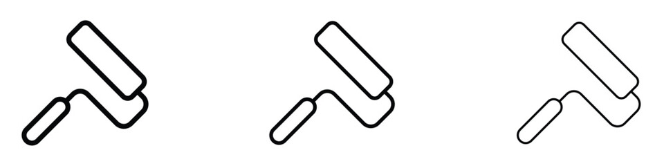 Paint roller icon