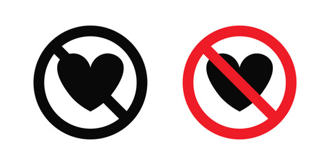 No love sign
