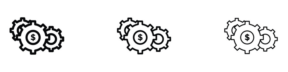 Money processes icon