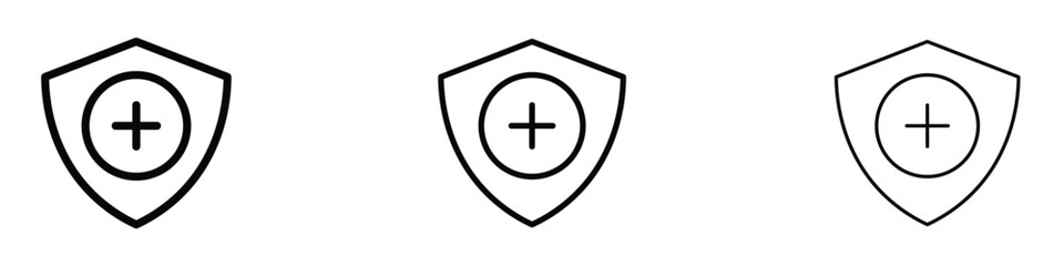 Fototapeta premium Immune guard icon