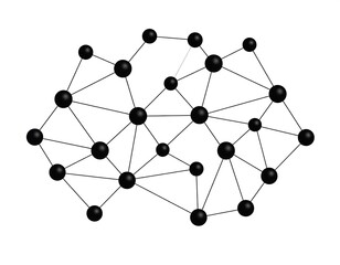 Network of interconnected nodes