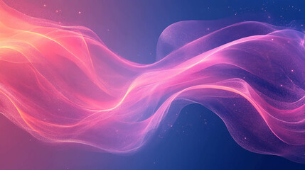 Obraz premium Abstract pink and blue wave background design for desktop wallpaper and graphic design projects use image