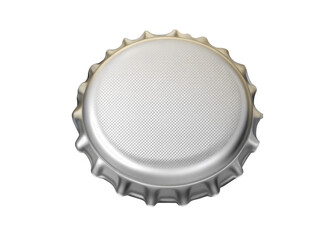 Bottle cap isolated on transparent background.