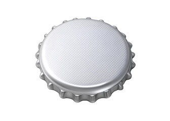 Bottle cap isolated on transparent background.