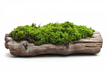 Eco-Friendly Home Decor. Rustic Mossy Wood for Natural, Sustainable Living