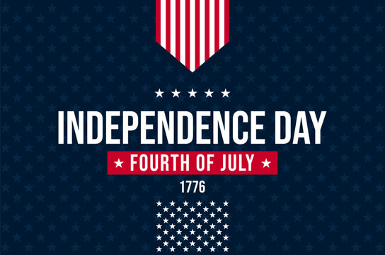 USA Independence Day banner background
