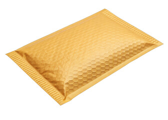 Padded envelope Isolated on a transparent background.