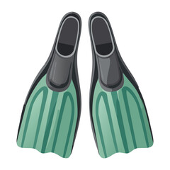 Colorful Flippers for Water Sports