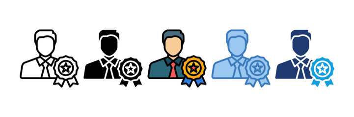 Expert Icon Element For Design