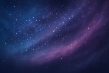 Starfield and Nebula in Deep Space