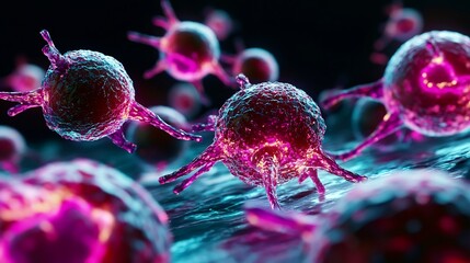 CAR T-Cells Targeting Irregular, Darkly Colored Cancer Cells