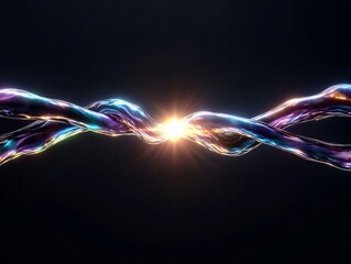 Bright Light Pulses Visualizing Flowing Energy and Neuroscience