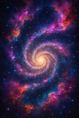 Spiral galaxy in the constellation.