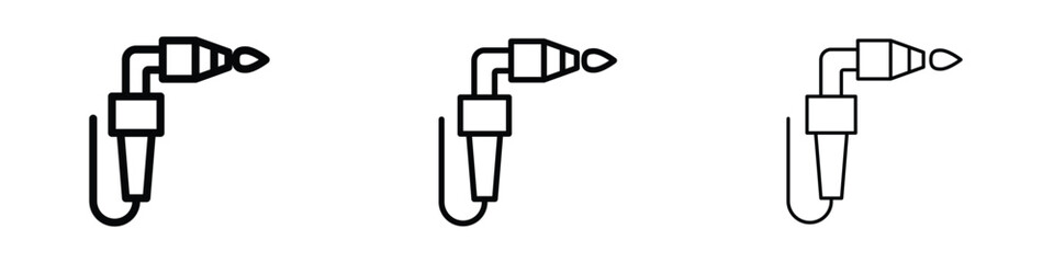 Welding icon editable. Design template vector