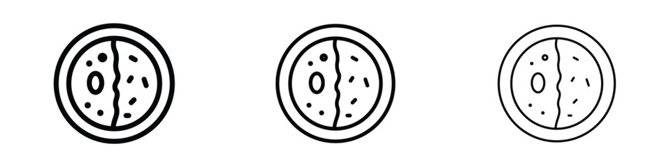 Kare raisu icon editable. Design template vector