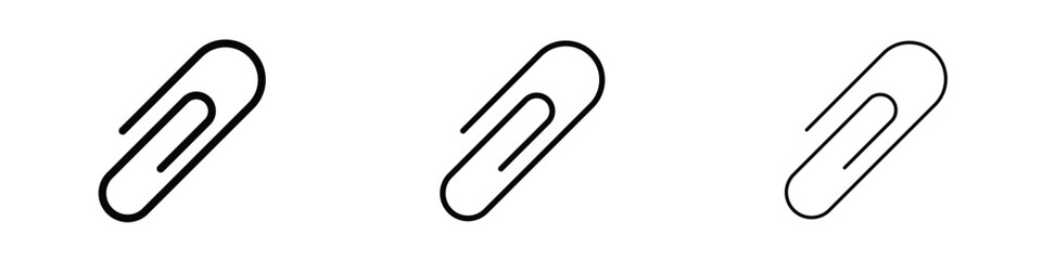 Obraz premium Clip icon editable. Design template vector